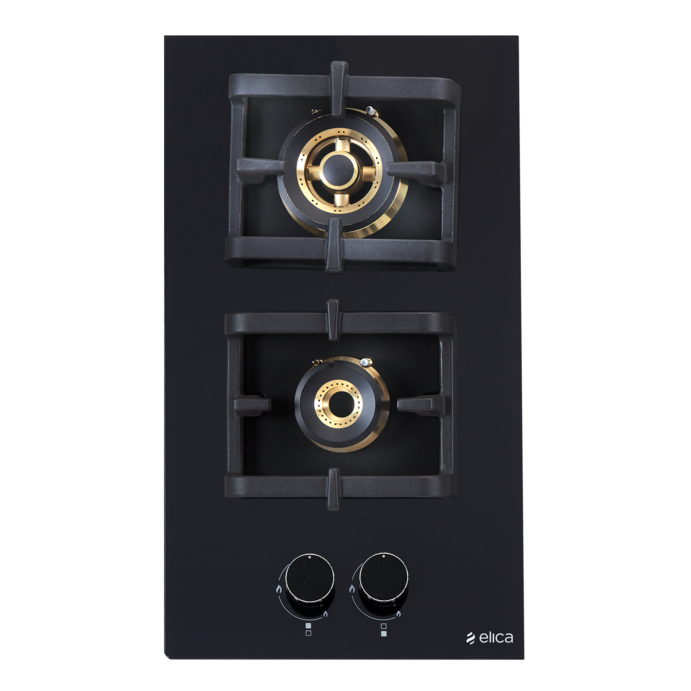 Elica gas outlet stove 2 burner